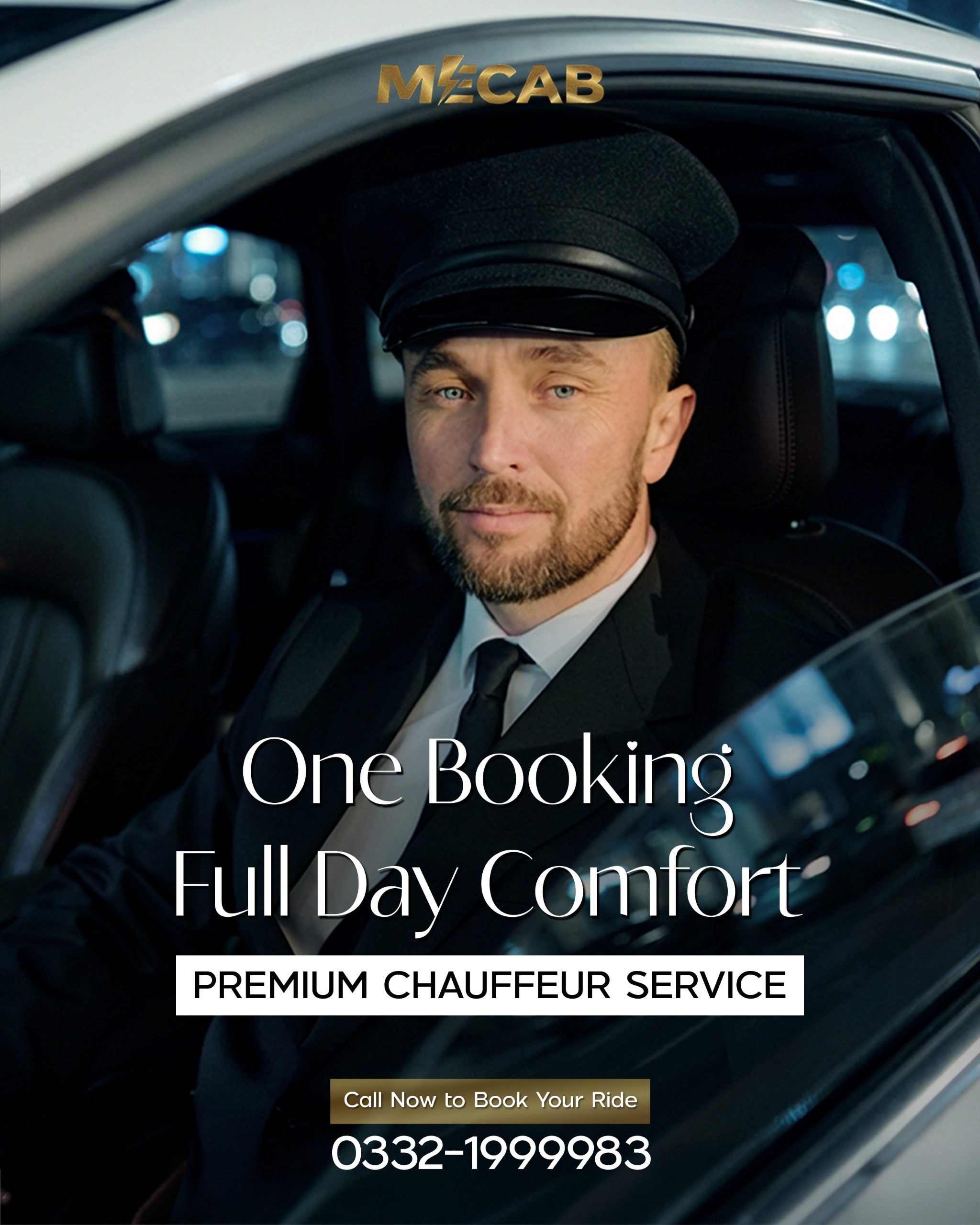 Full Day EV Car Booking - (12-Hour) EV Chauffeur Booking